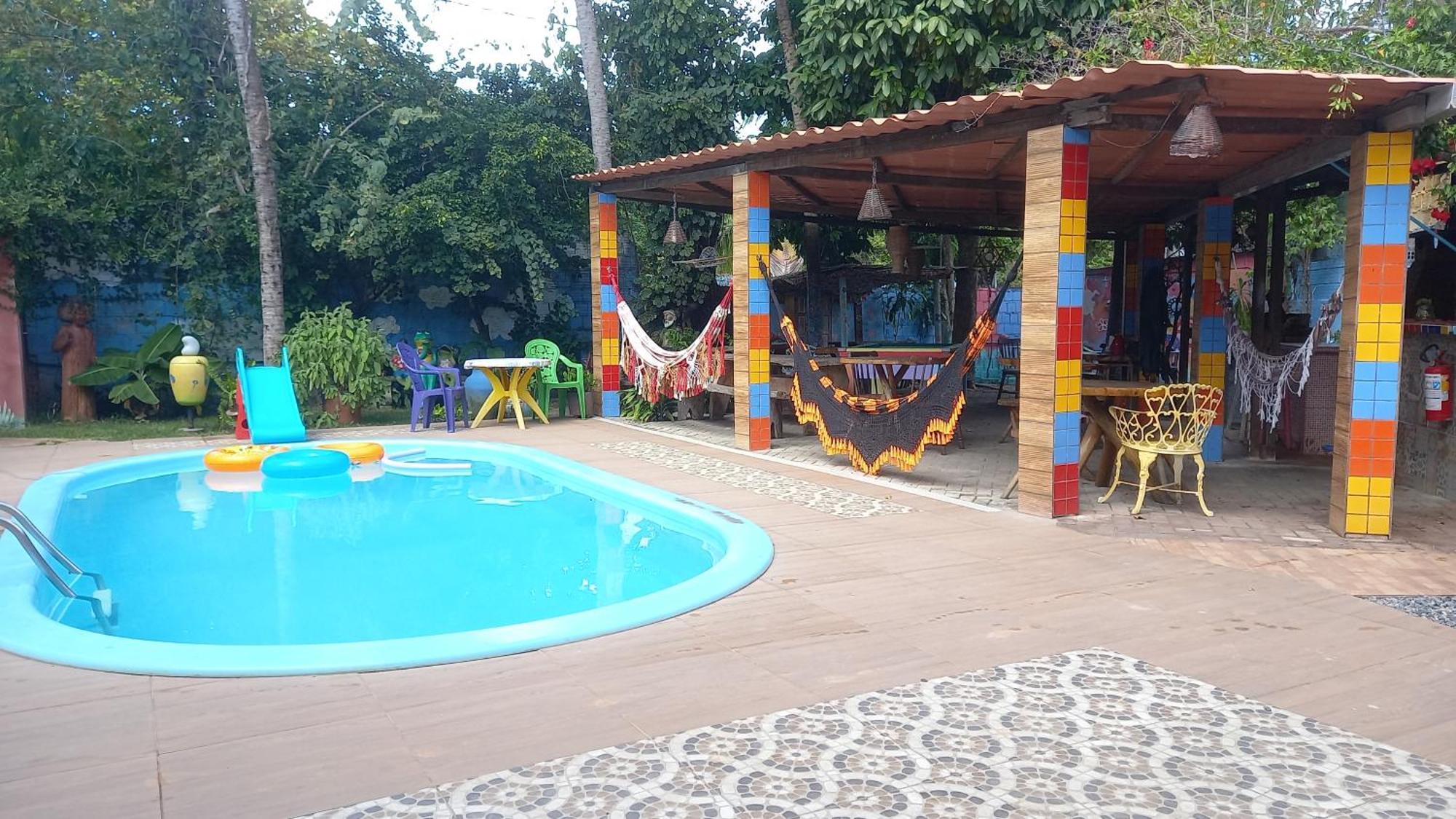 Hotel Pousada Casa Colorida Pôrto das Galinhas Exterior foto